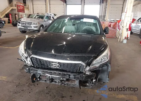 2017 Hyundai Sonata Hybrid Se from USA, damaged, VIN KMHE24L10HA055464